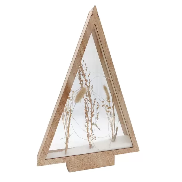 Árvore TRIANGULO 32.5*47cm C/40 Led’s MADEIRA Árvore TRIANGULO 32.5*47cm C/40 Led's MADEIRA