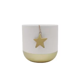 Vaso SILENT NIGHT D13*12.2cm MIX