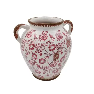 BILHA Verm Antigo D24*25cm PORCELANA
