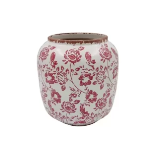JARRA Verm Antigo D17*19cm PORCELANA