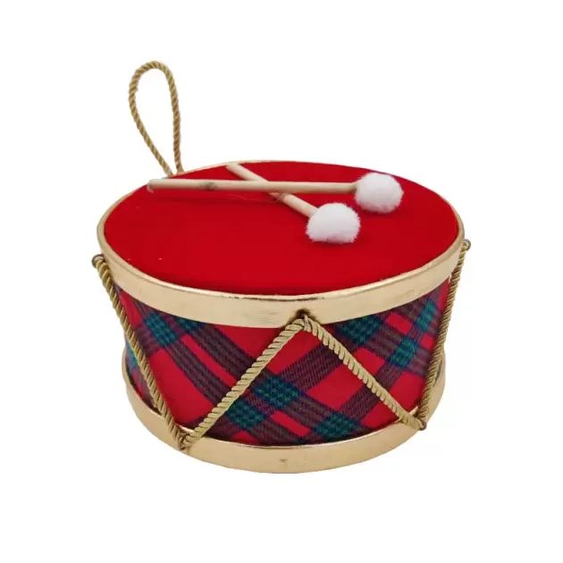 TAMBOR 20cm VERM/VERDE TAMBOR 20cm VERM/VERDE