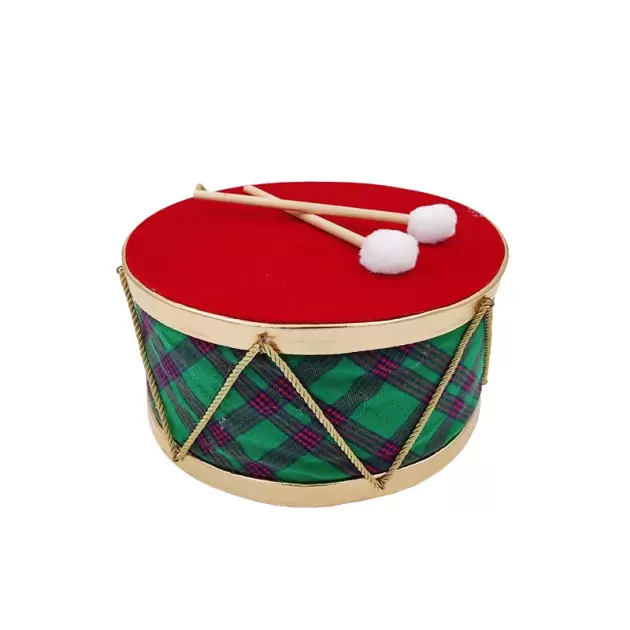 TAMBOR 30cm VERM/VERDE TAMBOR 30cm VERM/VERDE