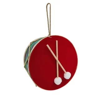 TAMBOR 30cm VERM/VERDE