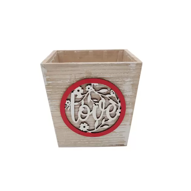 Vaso MADEIRA Love You GRD 13.2*13.2*13cm (LL-14832) Vaso MADEIRA Love You GRD 13.2*13.2*13cm (LL-14832)