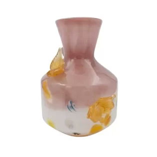 Vaso FARFALLE Vidro PINK H25*D18*C5